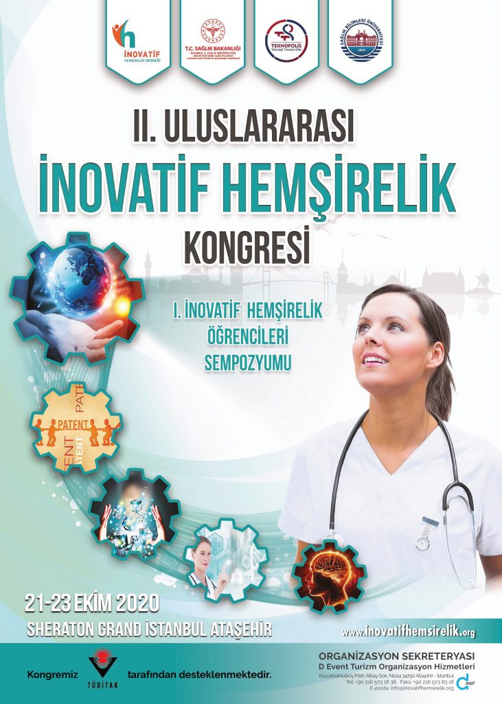 2. Uluslararası İnovatif Hemşirelik Kongresi afişi